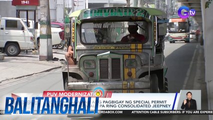 LTO: Pinag-aaralan ang pagbigay ng special permit sa ilang ruta na wala pa ring consolidated jeepney | BT