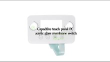 Capacitive touch panel PC acrylic glass membrane s