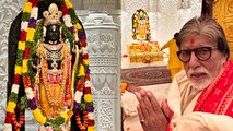 Ayodhya Ram Mandir: Amitabh Bachchan Ram lala Selfie Viral, Inside Garbh Grah… | Boldsky