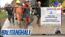 NDRRMC: 16 ang bagong bilang ng nasawi sa Davao Region dahil Pag-uulan at landslide na dulot ng shear line. | BT