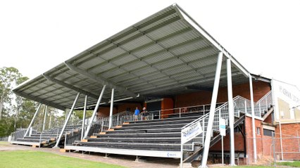 Renovated Grandstand for the Wingham Tigers