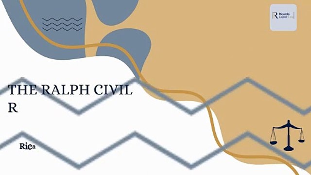 THE RALPH CIVIL RIGHTS ACT & THE BANE CIVIL RIGHTS ACT