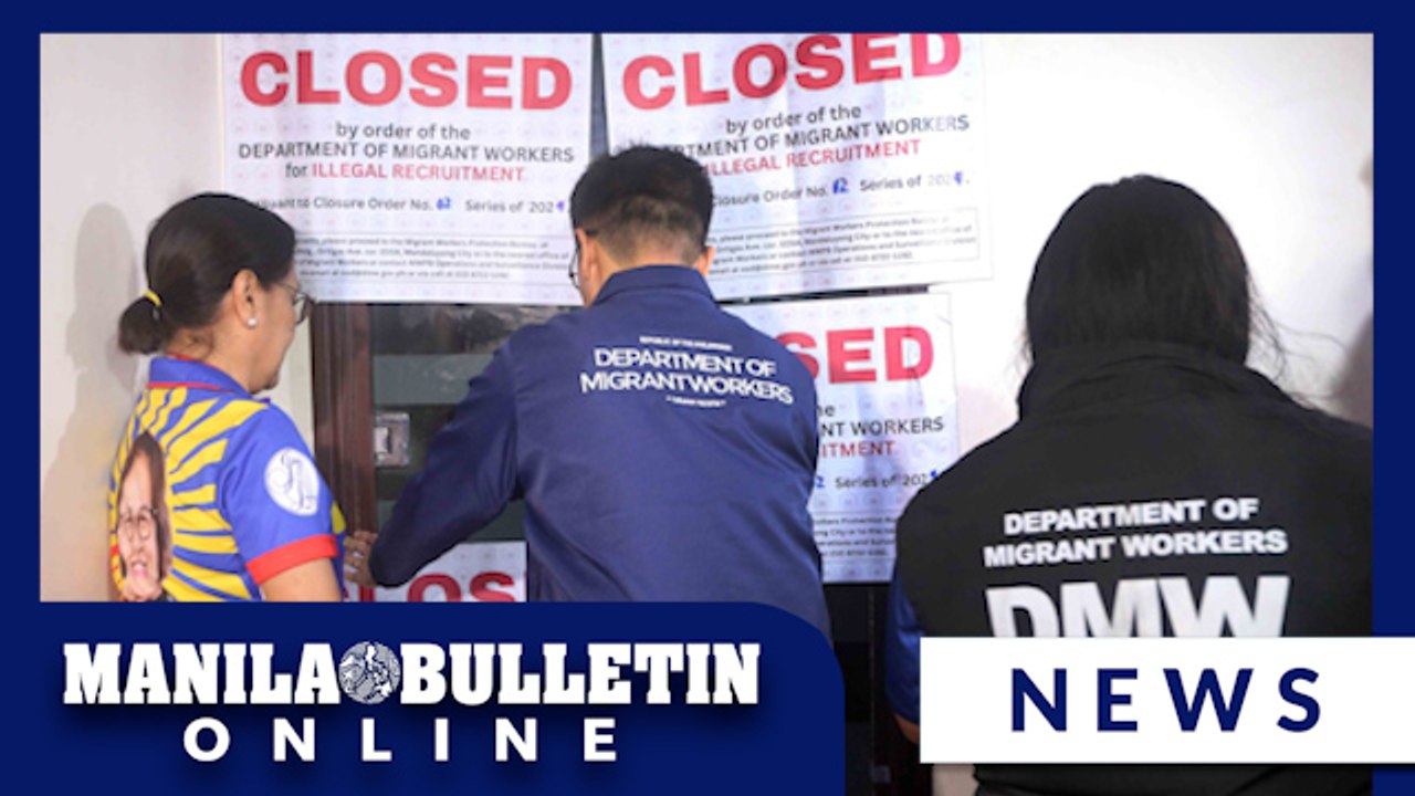 DMW shuts down PH office of Dubai-based agency for alleged illegal recruitment activities