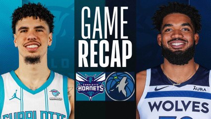 Game Recap: Hornets 128, Timberwolves 125