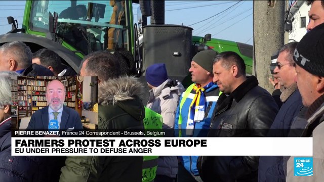 Farmers protest across Europe against fuel taxes, EU regulations