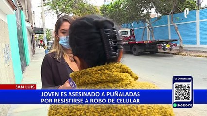 San Luis: exigen justicia para joven asesinado por resistirse al robo de su celular