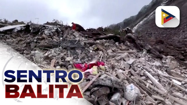 Walo patay sa pagguho ng lupa sa China;