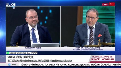 Mustafa Karataş ile Güncel Konular - 22 Ocak 2024