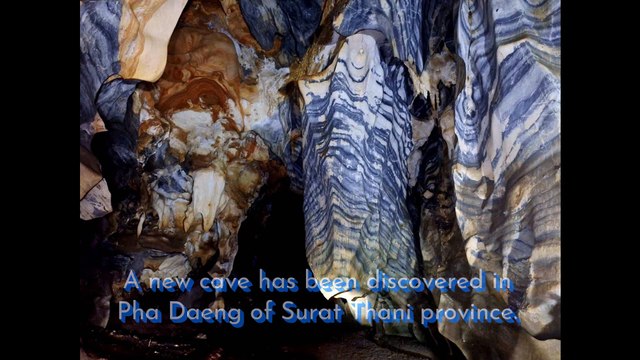 Cave with rich stalagmites and stalactites discovered
