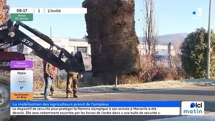 Pierre-Olivier Etancelier, président des Jeunes Agriculteurs 76