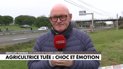 Agricultrice tuée : choc et émotion