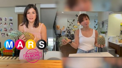 Paano hiwain ang pinya nang walang kutsilyo? | Mars Pa More