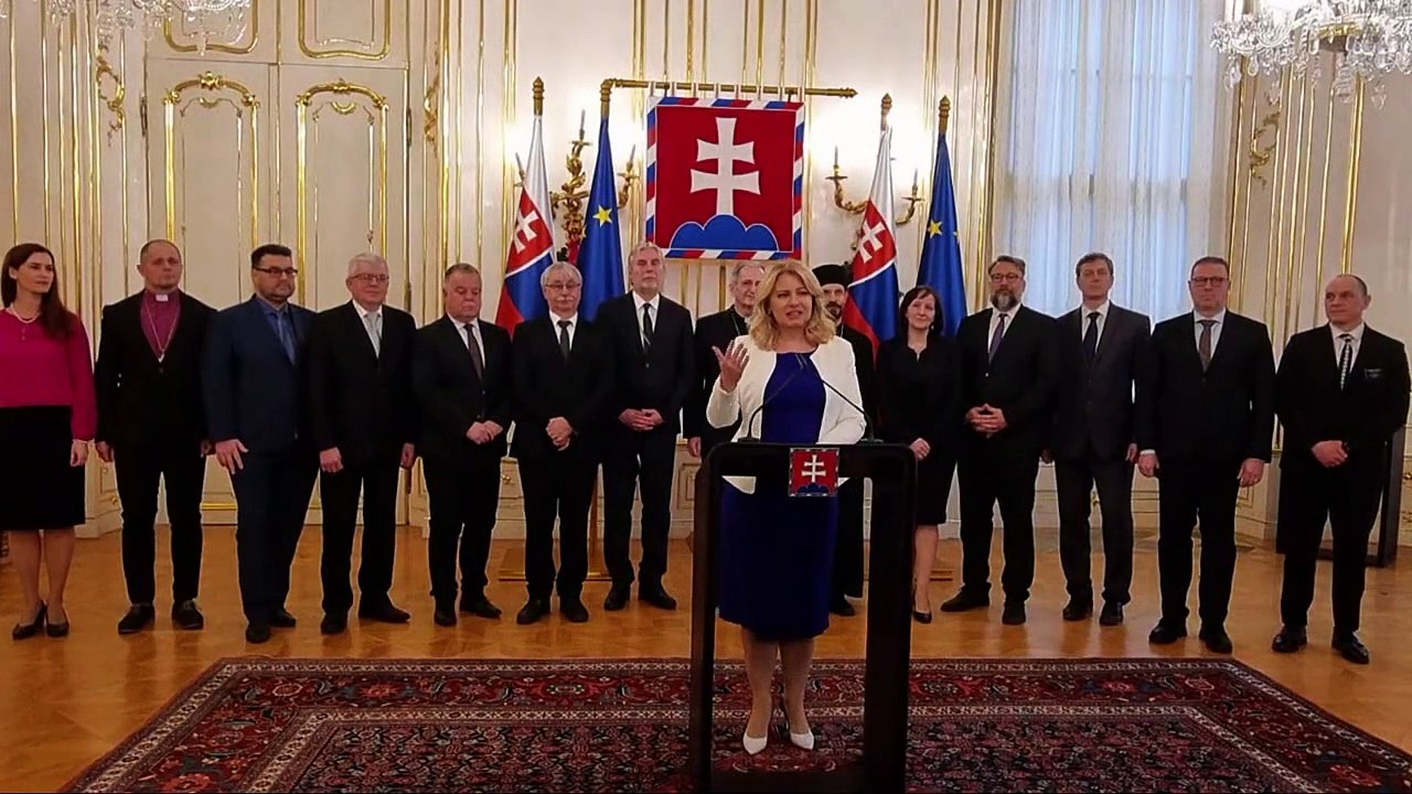 ZÁZNAM: Prezidentka diskutovala so zástupcami cirkví o aktuálnej situácii v spoločnosti