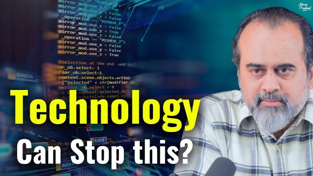 Can technology stop climate change? || Acharya Prashant, IIT Bhubaneswar (2021)