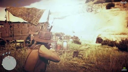 Red Dead Redemption 2 - Combat _ Open World Free Roam Gameplay(720P_HD)