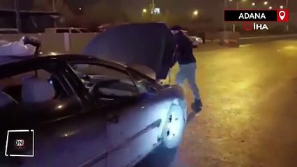 Adana'da baklava kutusundan uyuşturucu çıktı