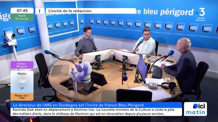 "Il nous manque des urgentistes", Didier Couteaud, directeur de l'ARS en Dordogne