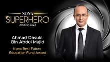Ahmad Dasuki Abdul Majid Penerima Nona Best Future Education Fund Award