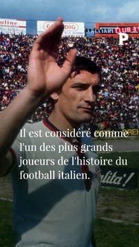 Italie : Luigi Riva, légende du football, est décédé