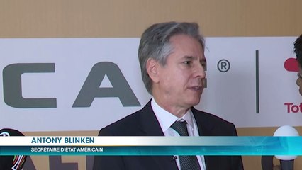 Le Secrétaire d'Etat américain Antony Blinken a assisté au match Côte d'Ivoire - Guinée Equatoriale