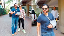 Saif Ali Khan: The Nawab Of Cineworld's First Public Appearance After Tricep Surgery