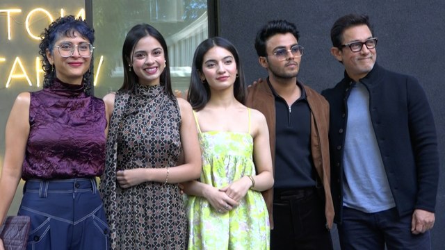 Laapataa Ladies Team को सपोर्ट करते नजर आए Aamir Khan और Kiran Rao