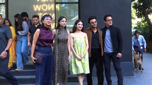 Laapataa Ladies Team को सपोर्ट करते नजर आए Aamir Khan और Kiran Rao