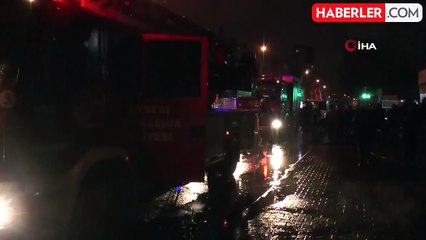 Oto lastikçi yanmamış yakılmış, o anlar kamerada