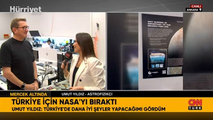 Astrofizikçi Dr. Umut Yıldız, NASA'dan ayrıldığını duyurdu