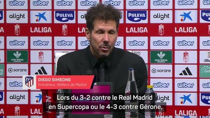 Atlético de Madrid - Simeone ravi de retrouver un clean sheet