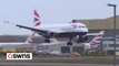 British Airways flight makes nail-biting landing at London Heathrow during Storm Isha