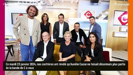 Aurélie Casse quitte C à vous après seulement 4 mois ! La raison dévoilée