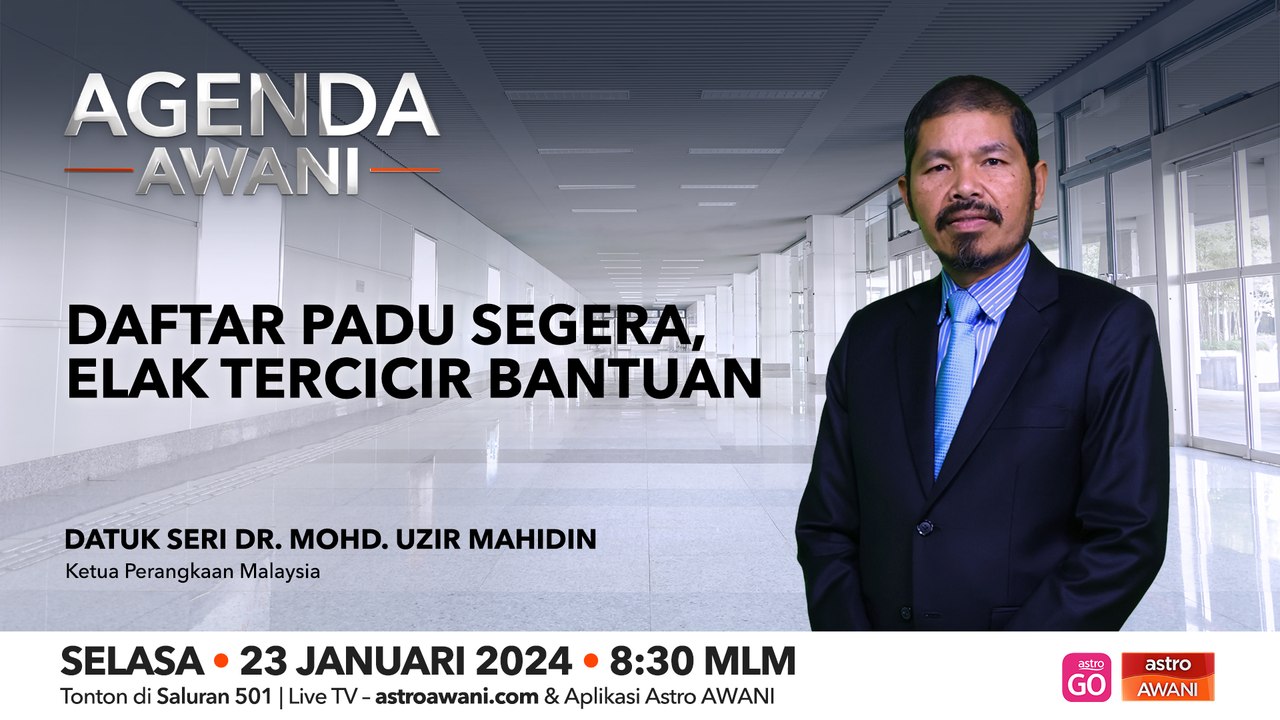 Agenda AWANI: Daftar PADU segera, elak tercicir bantuan