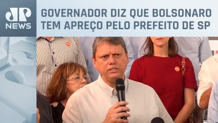 Tarcísio de Freitas: “Estamos construindo frente ampla com Ricardo Nunes”