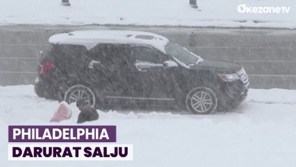 45 Tewas Akibat Badai Salju di Philadelphia, AS