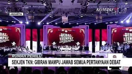 Скачать видео: Ini Kata Masing-Masing Tim Sukses soal Performa Cawapres Mereka dalam Debat Keempat Pilpres 2024!