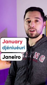 Como falar os meses em inglês