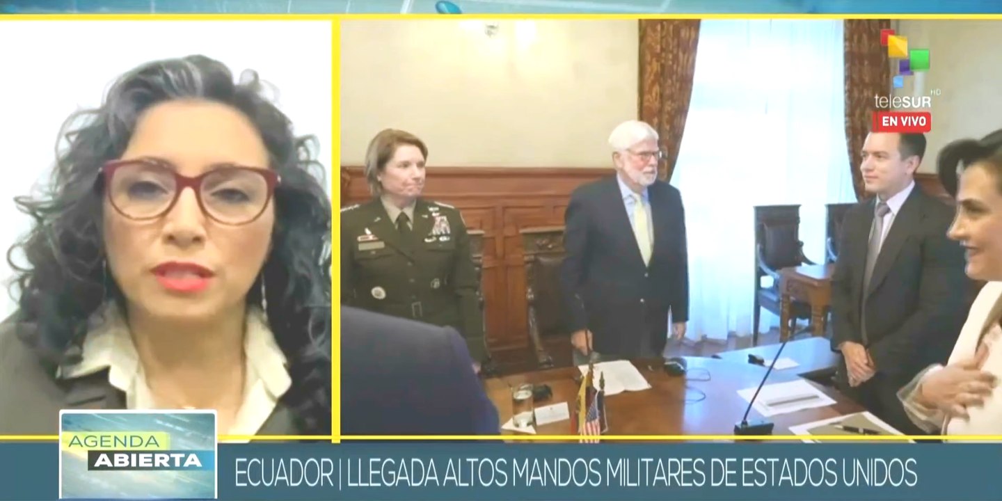 La presencia de EE.UU. en Ecuador genera incertidumbre en la soberanía de la nación