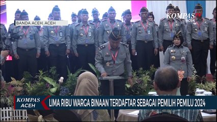 Lima Ribu Warga Binaan Terdaftar Sebagai Pemilih Pemilu 2024