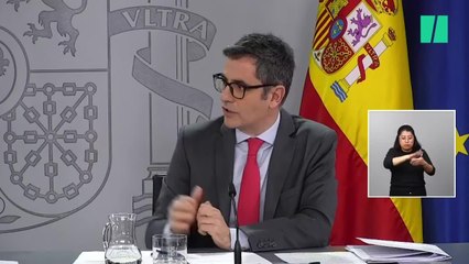 Bolaños: "Dijimos que el terrorismo se quedaba fuera y así queda cuando supone violaciones graves de DDHH"