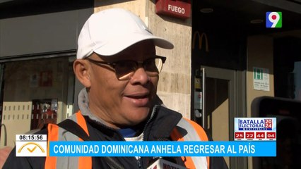 Comunidad Dominicana en España anhela regresar al país | El Despertador SIN