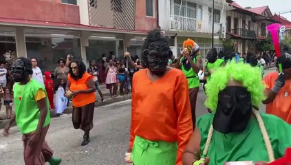 Les groupes carnavalesques ambiancent les rues de Cayenne