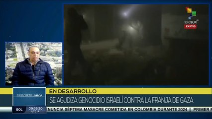 Israel intensifica el genocidio en la Franja de Gaza