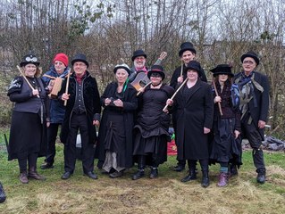Wassailing at Petersfield Community Garden