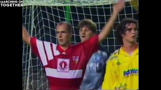 Retro Leeds United Goals - Carl Shutt vs Stuttgart - 1992