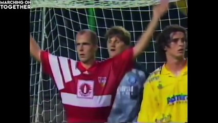 Retro Leeds United Goals - Carl Shutt vs Stuttgart - 1992