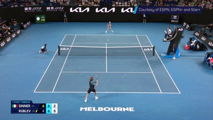 Australian Open Shot of the Day: Sinner's demon forehand