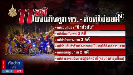 ตำรวจแถลงคดีแก๊งวัยรุ่นอรัญประเทศฆาตกรรม “ป้ากบ” | เนชั่นทันข่าวค่ำ | 23 ม.ค. 67 | PART 1