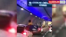 Avrasya Tüneli'nde Tehlikeli Yolculuk Yapanlara Cezalar Kesildi