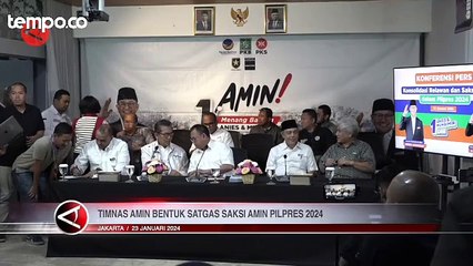 Timnas AMIN Bentuk Satgas Saksi AMIN untuk Amankan TPS saat Pemilu 2024